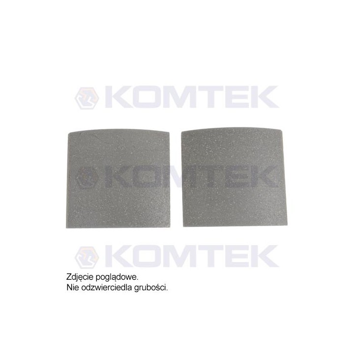 Okładzina hamulcowa Premium bez otworów