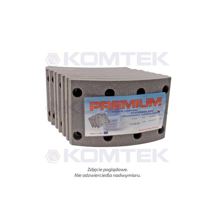 Okładzina hamulcowa Premium