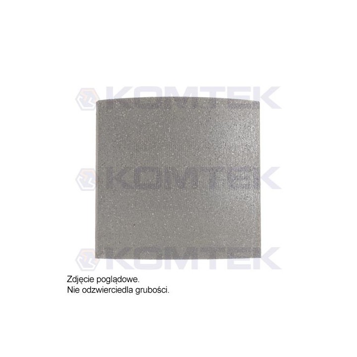 Okładzina hamulcowa Fomar bez otworów