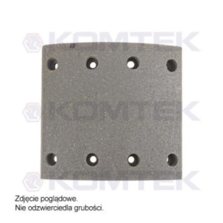 Okładzina hamulcowa Premium bez otworów