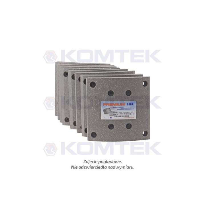 Okładzina hamulcowa Premium