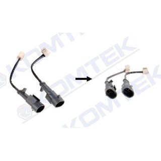 Czujnik zużycia klocków Iveco Daily IV przód 2szt