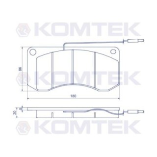 Klocki hamulcowe Premium