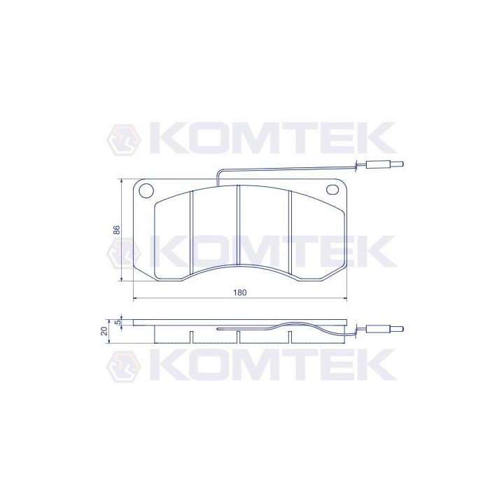 Klocki hamulcowe Premium