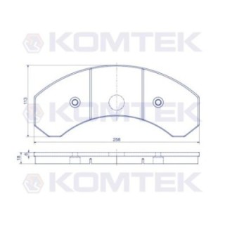 Klocki hamulcowe Fomar