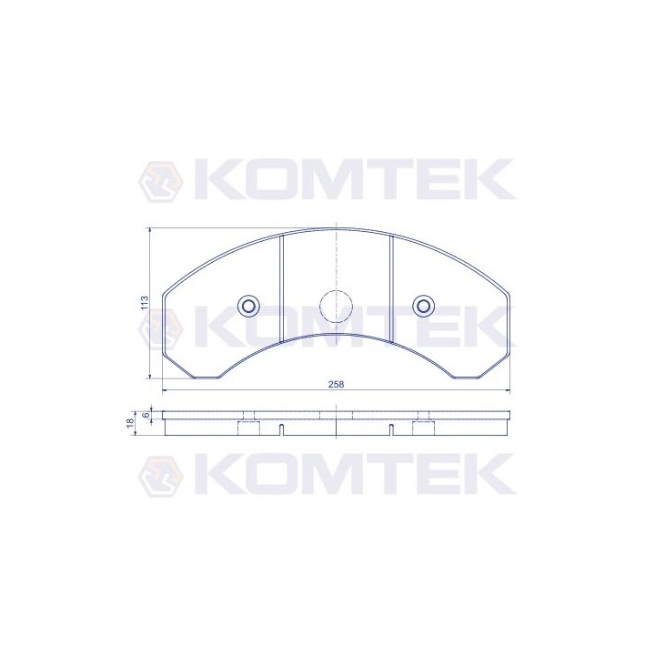 Klocki hamulcowe Fomar