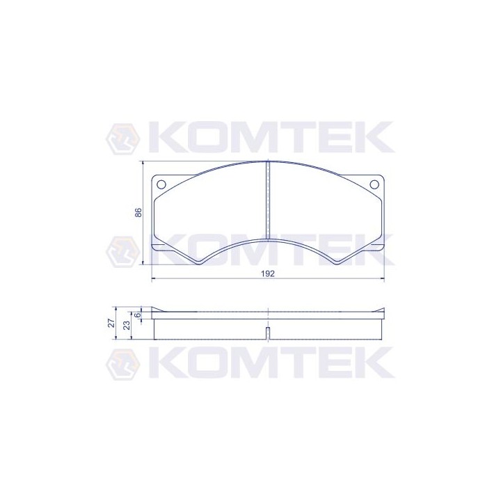 Klocki hamulcowe Premium