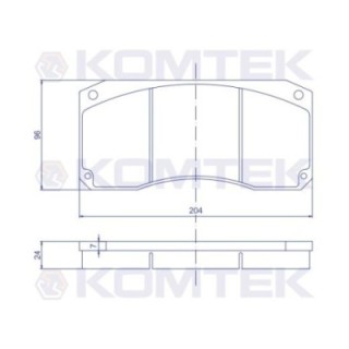 Klocki hamulcowe Premium