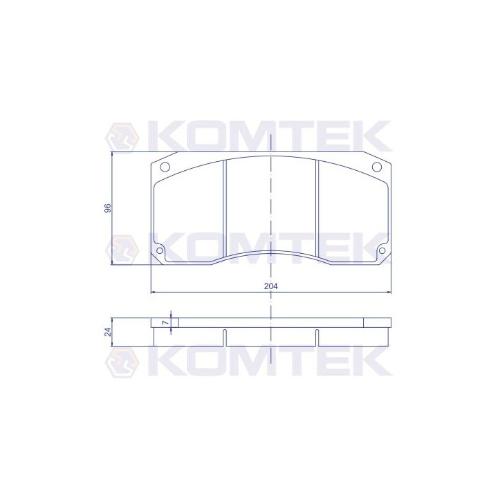Klocki hamulcowe Premium