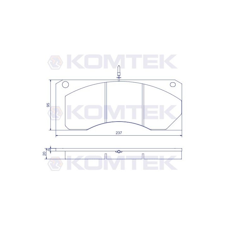 Klocki hamulcowe Premium