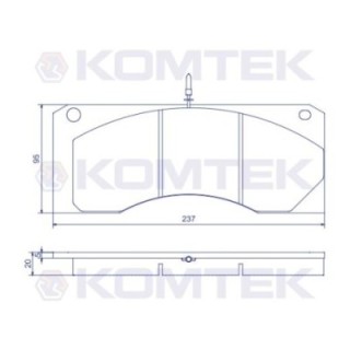 Klocki hamulcowe Premium HD Renault FR1