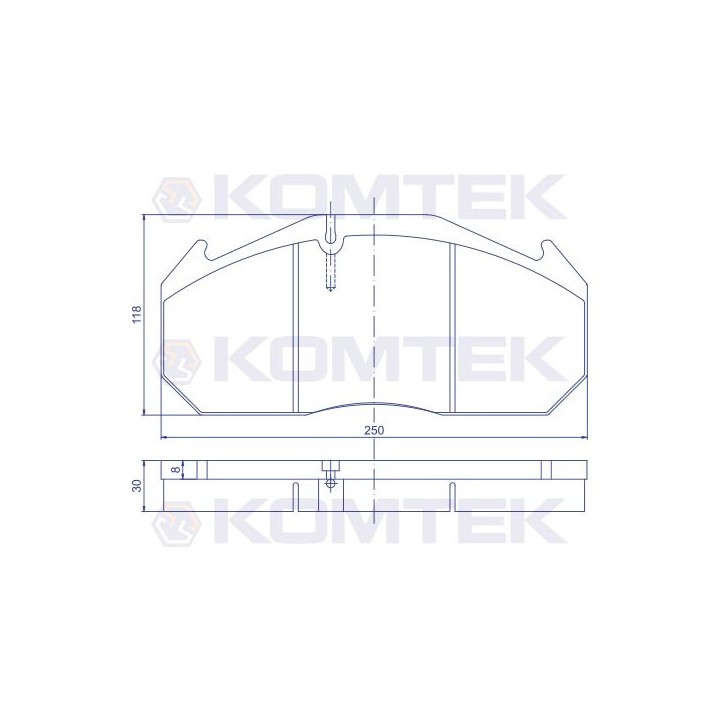 Klocki hamulcowe Premium