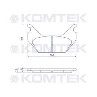 Klocki hamulcowe Premium GR 11