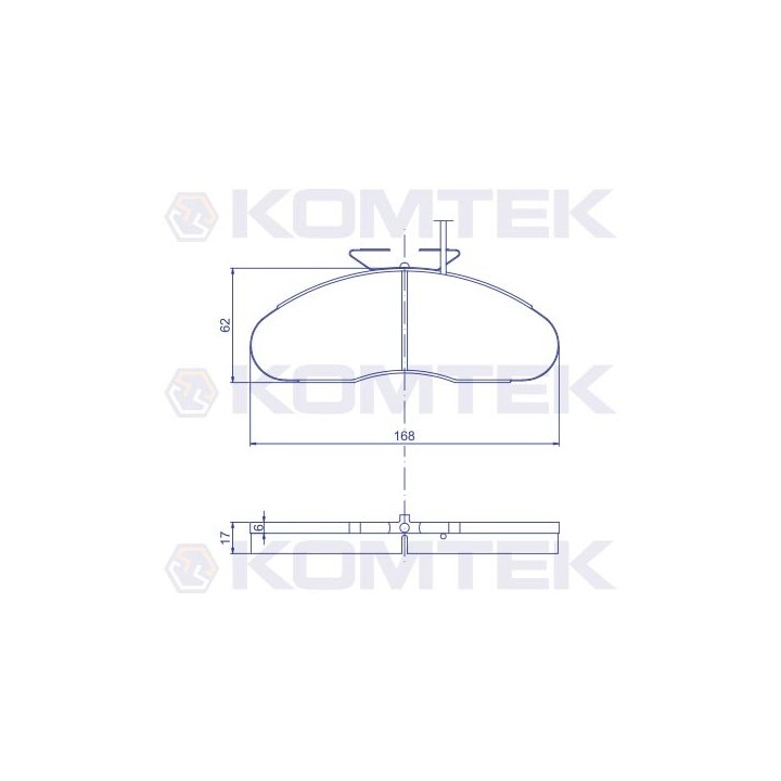 Klocki hamulcowe Premium Nissan Cabstar