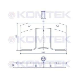 Klocki hamulcowe Premium Iveco City Class Eurorider Myway