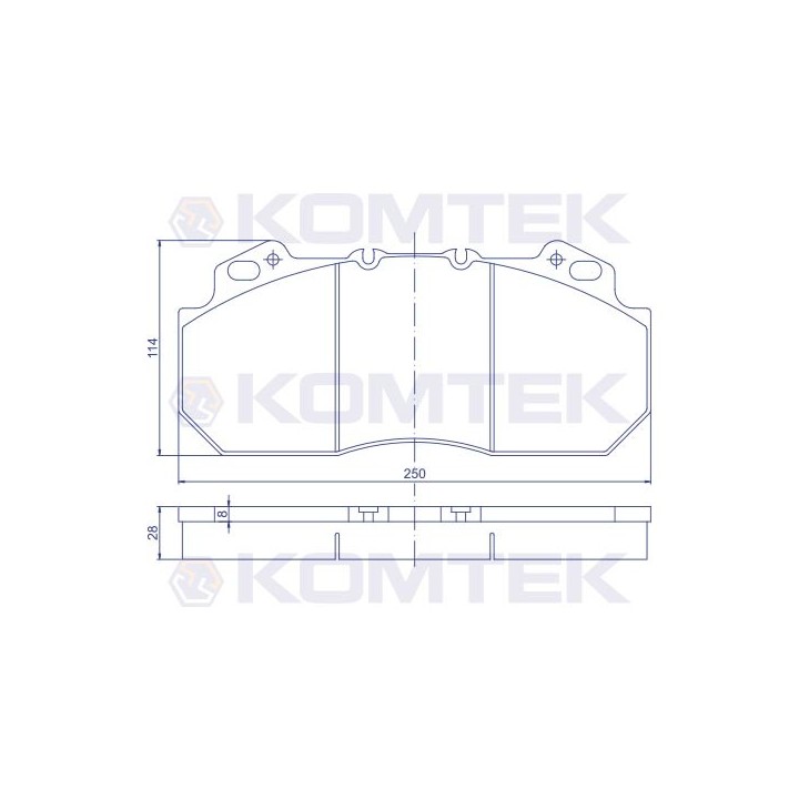 Klocki hamulcowe Premium
