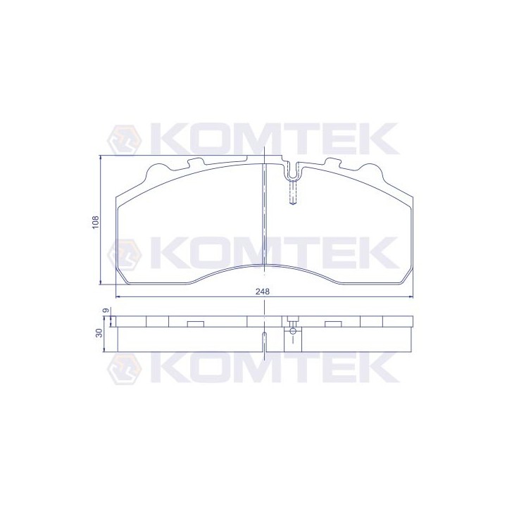 Klocki hamulcowe DON 29202
