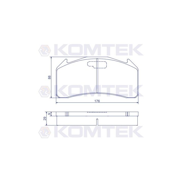 Klocki hamulcowe Premium