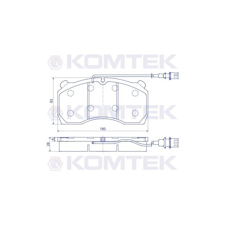 Klocki hamulcowe Premium