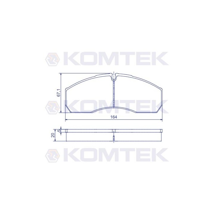 Klocki hamulcowe Premium