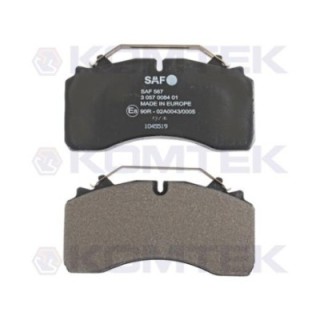 Klocki hamulcowe SAF - typ wabco