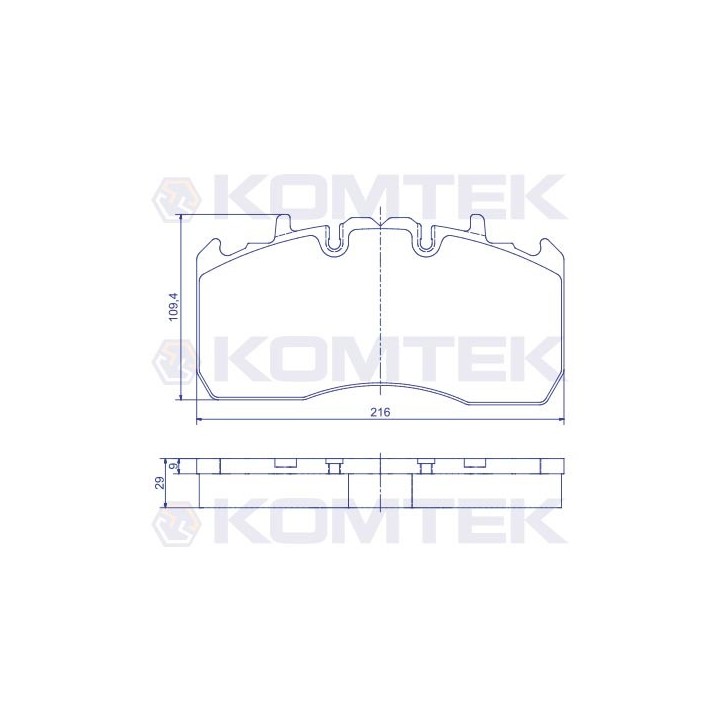 Klocki hamulcowe Premium
