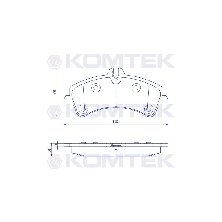 Klocki hamulcowe Premium