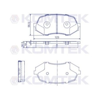 Klocki hamulcowe Mitsubishi Canter