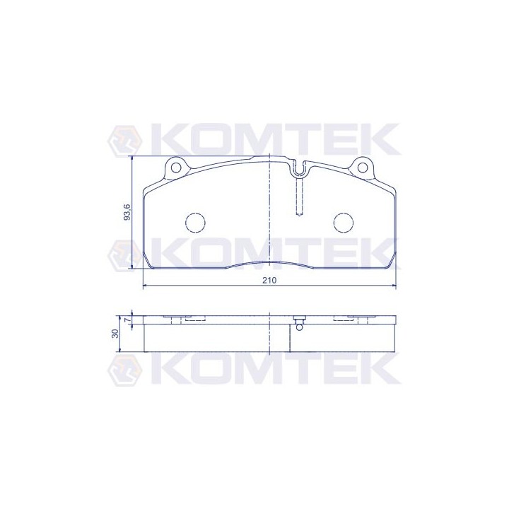 Klocki hamulcowe DON