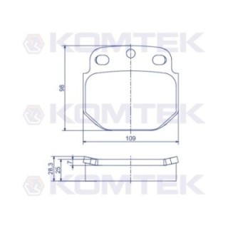 Klocki hamulcowe Premium Neoplan Setra