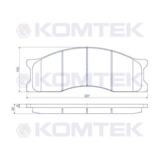 Klocek hamulcowy Premium