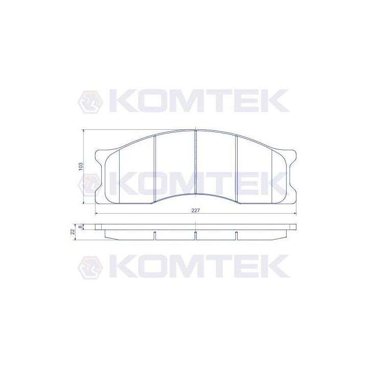 Klocek hamulcowy Premium